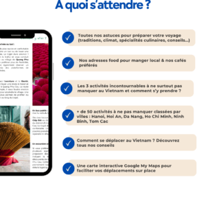 VIETNAM : LE GUIDE (e-book) + Carte Interactive
