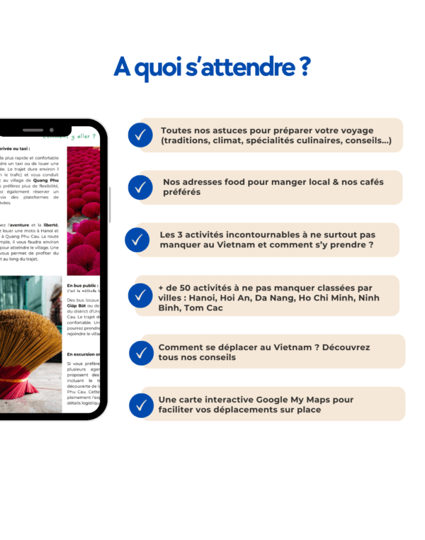 VIETNAM : LE GUIDE (e-book) + Carte Interactive – Image 2
