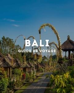 Couverture du guide voyage Bali PDF pour organiser son voyage, édition 2026 par Popsico Travel.