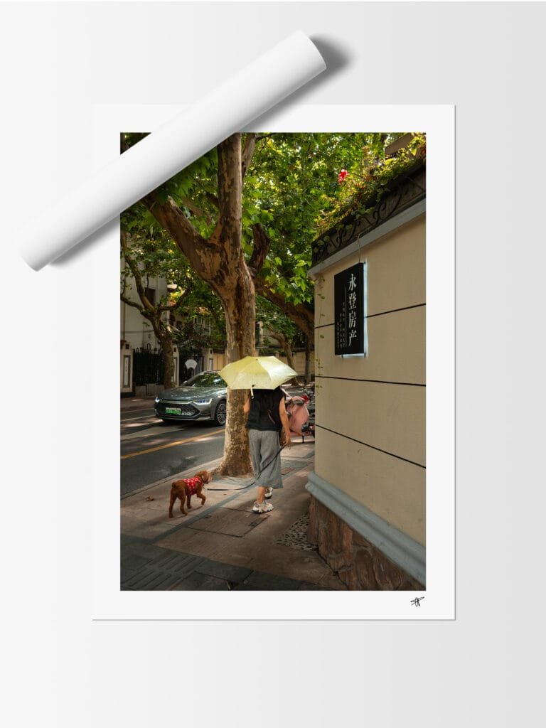 Les rues de Shanghai