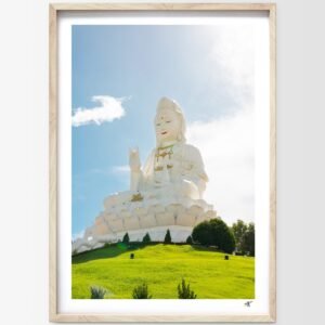 Statue de Bouddha Blanc 2