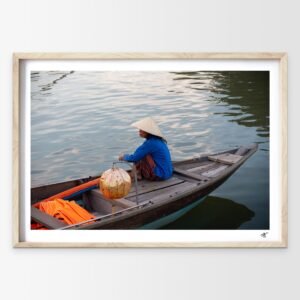 Lueur sur la rivière de Hoi An – Paysage