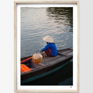 Lueur sur la rivière de Hoi An – Portrait