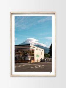 7-eleven en face du Mont Fuji