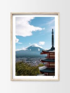 Chureito Pagoda, Mont Fuji