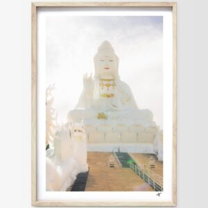 Statue de Bouddha Blanc