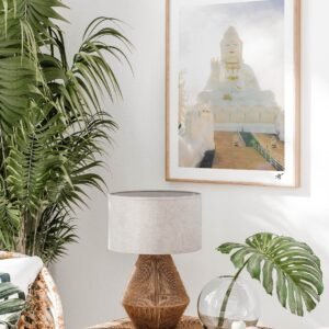 Statue de Bouddha Blanc