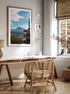 Chureito Pagoda, Mont Fuji