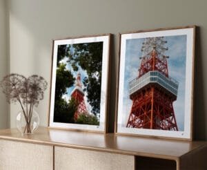 Close up Tokyo Tower