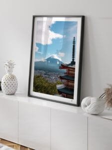 Chureito Pagoda, Mont Fuji