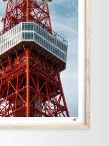 Close up Tokyo Tower