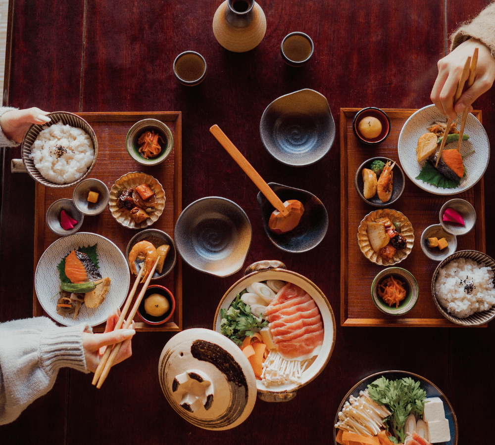 Nourriture Japonaise - plateau de sushis