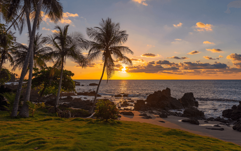 Sunset au Costa Rica