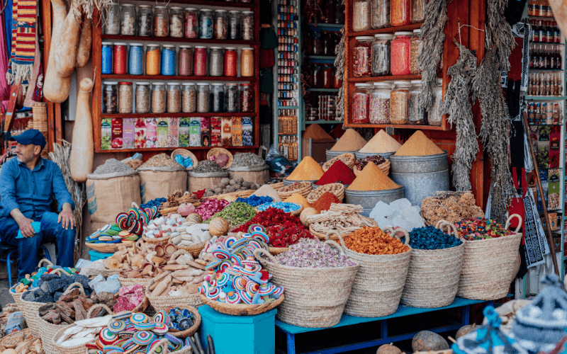 Marché au Maroc