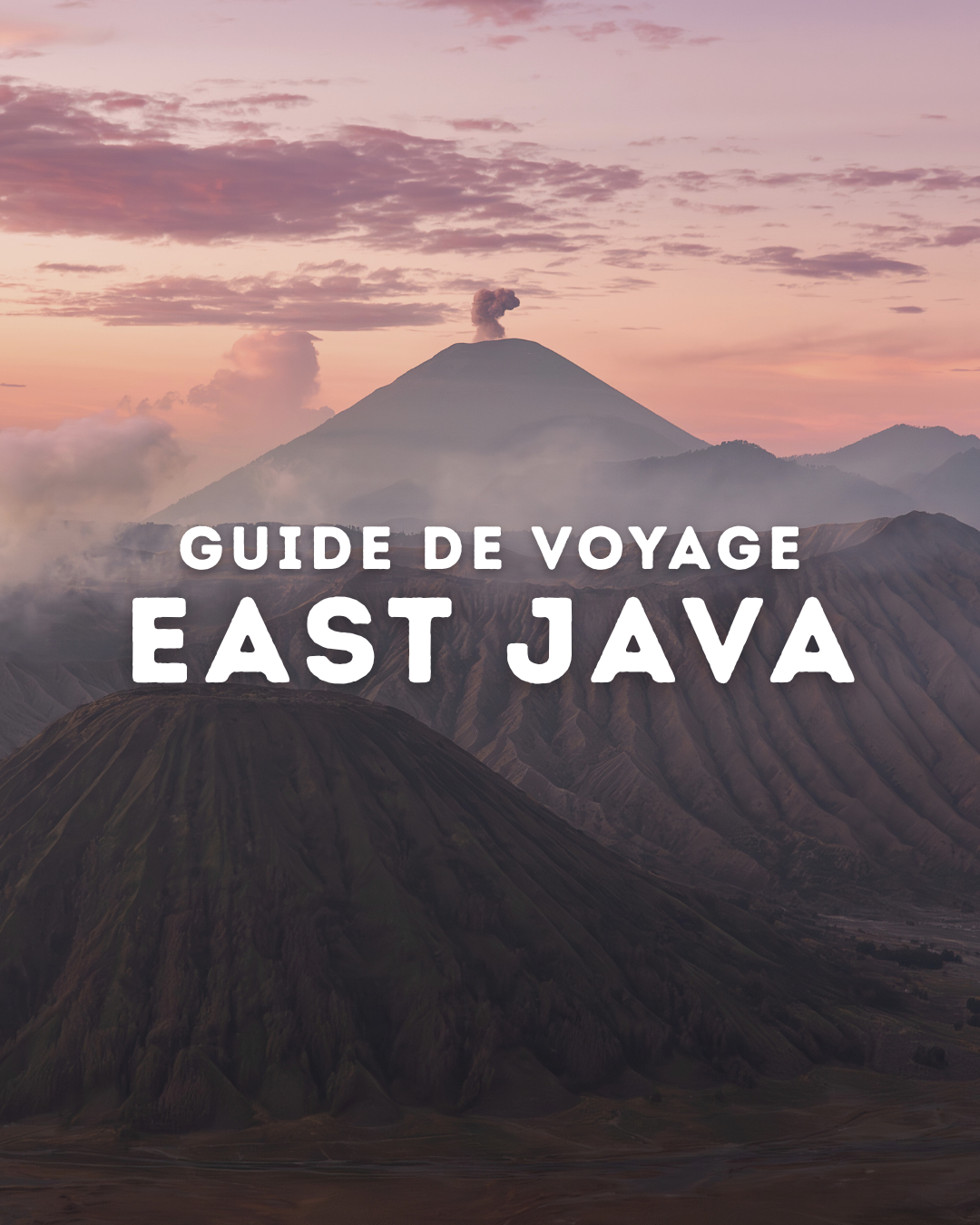 COUVERTURE DE GUIDE - EAST JAVA