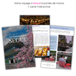 Quelques pages du guide de voyage Seoul