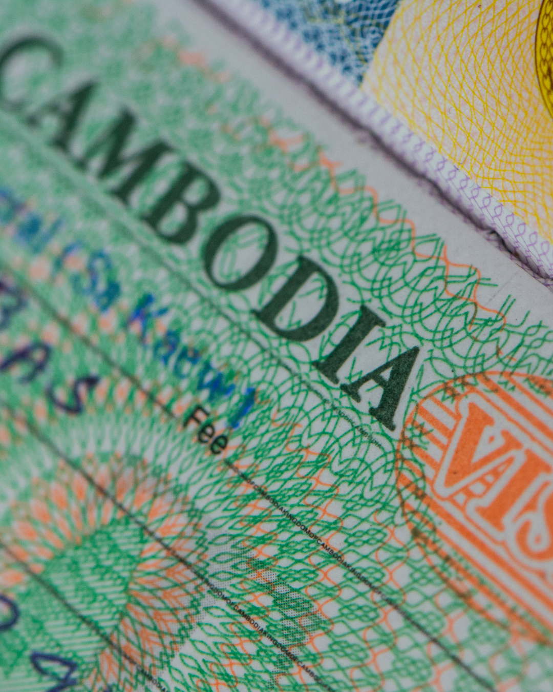 VISA CAMBODGE