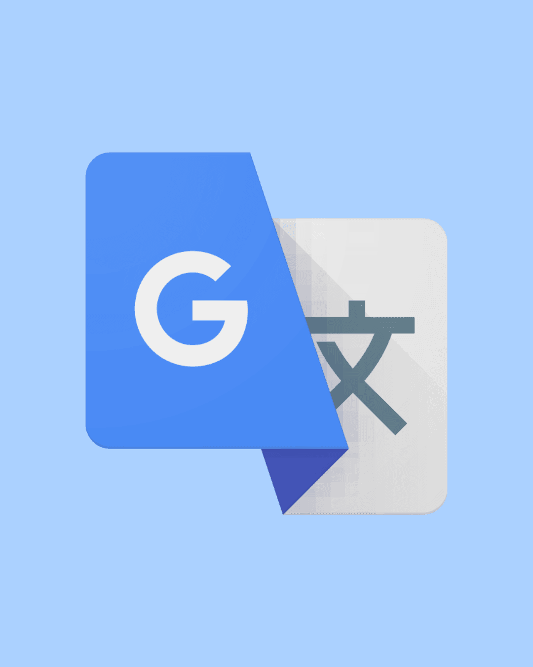 Logo de google traduction