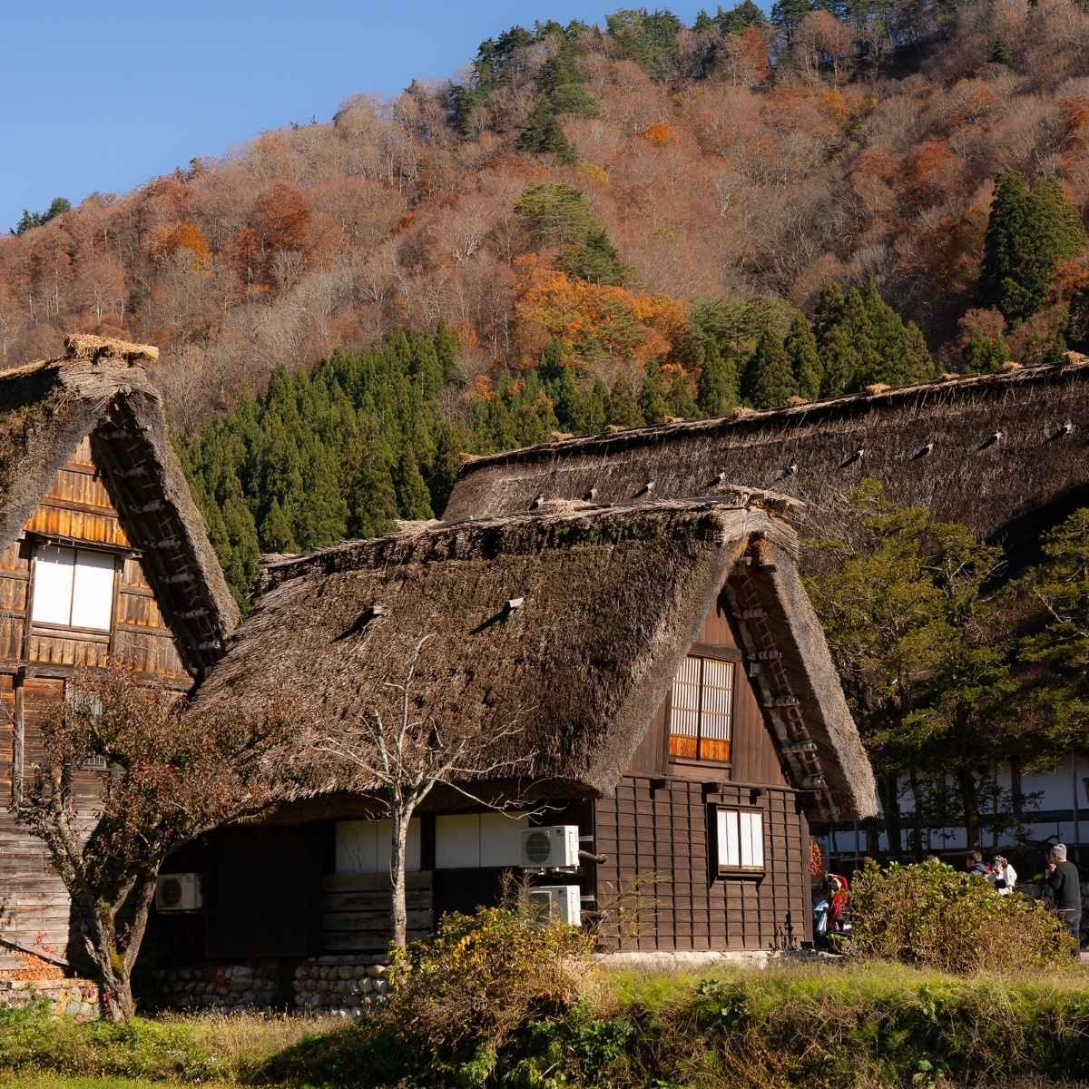 Maison traditionnelle en toit de chome
