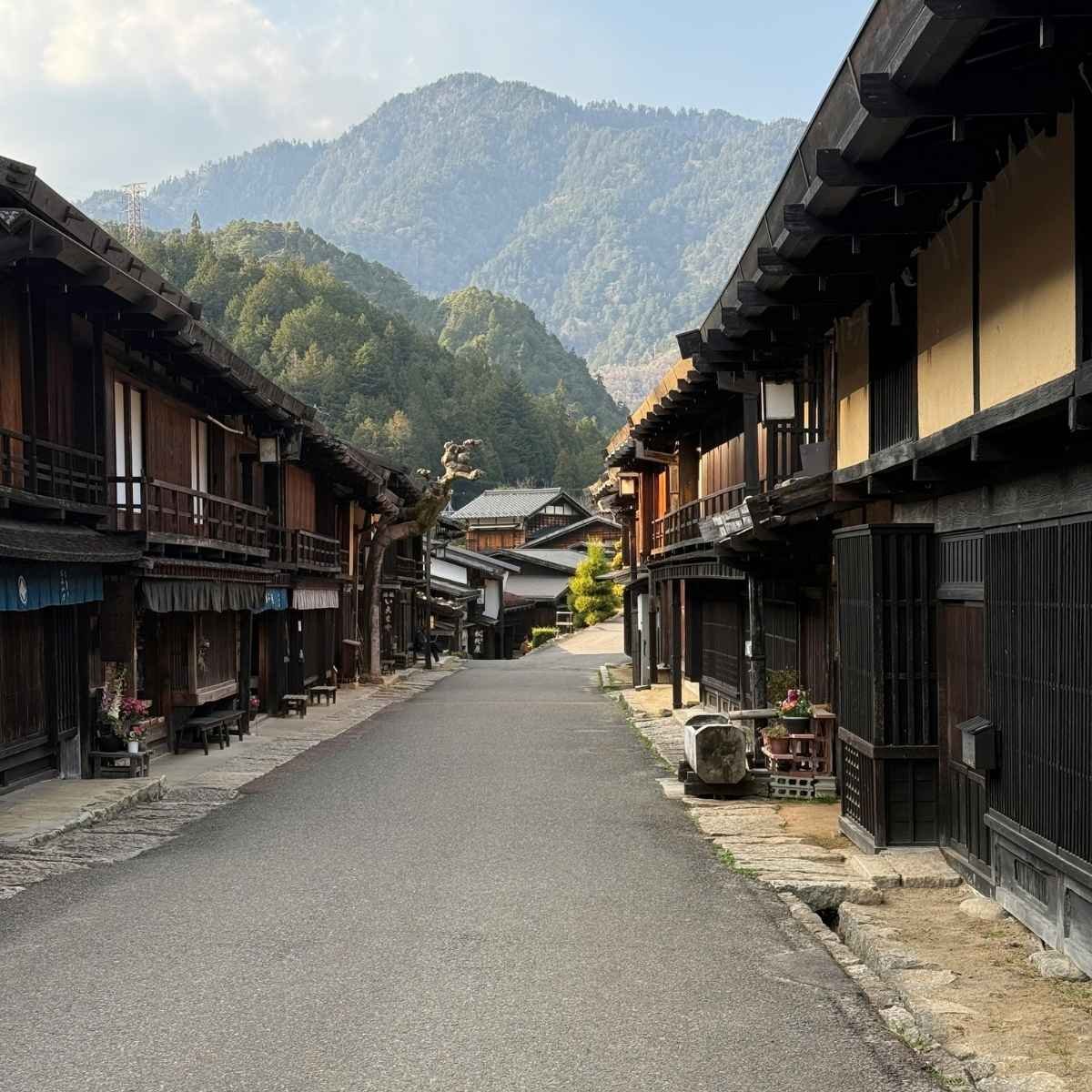 Nakasendo, Magone et Tsumago Juku