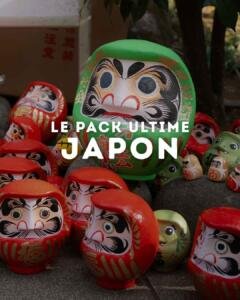 Couverture du pack guide de voyage complet japon