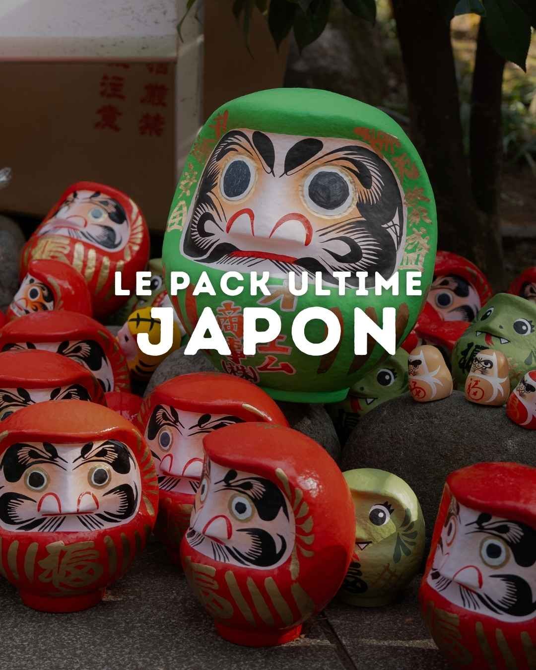 Pack Ultime Japon : 1er voyage + hors des sentiers battus (édition 2026)