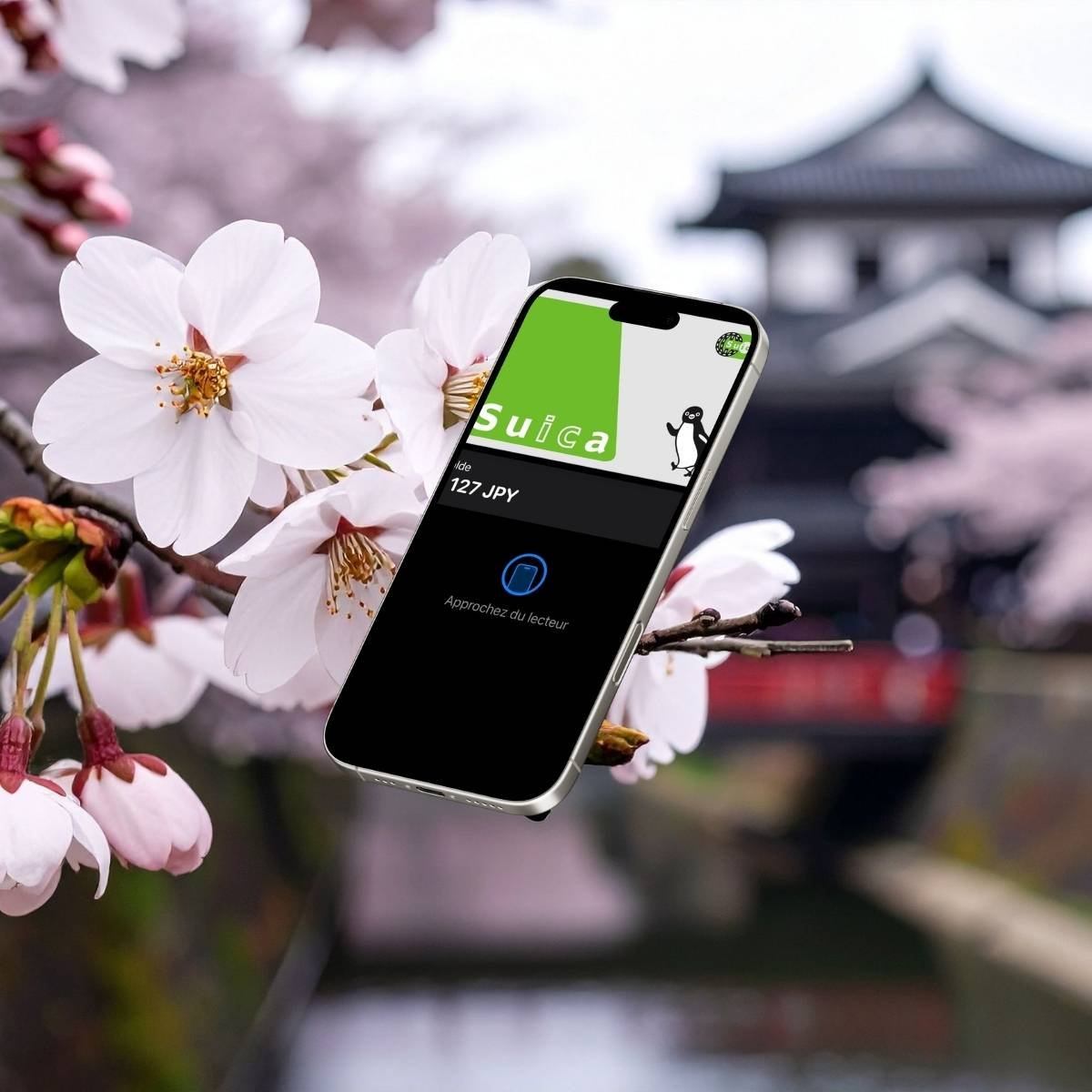 application Suica : carte de transports